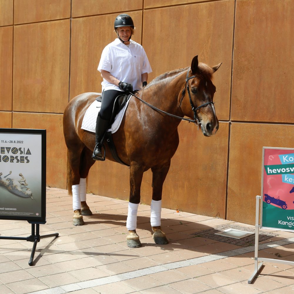 Hevosmuseopäivän 22.7.2022 aikana tutustutaan opastusten ja yleisöluennon myötä Kangasalan kiehtovaan hevoshistoriaan ja hevosiin taiteissa.
