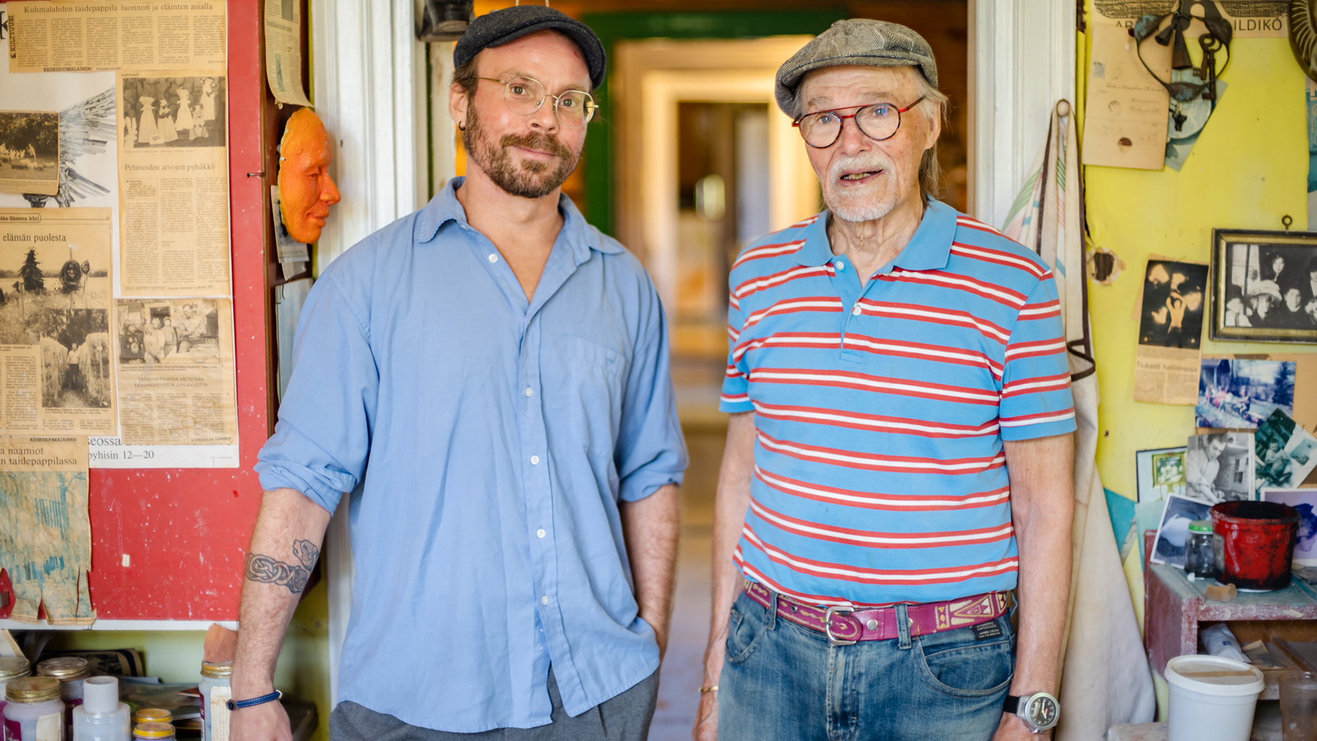 Teemu Luodon monet kasvot -näyttely Kimmo Pyykkö -taidemuseossa 31.1.–24.5.2026.